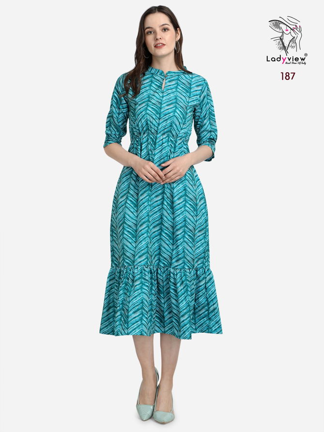 Ladyview MeeDee Fancy Ethnic Wear Wholesale Printed Designer Kurtis Catalog